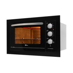 FISCHER FORNO ELÉTRICO EMBUTIR FIT LINE 48L BLACK 220V 34493-95482