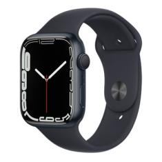 Apple Watch Series 7 (Gps, 41Mm) - Caixa De Alumínio Meia-Noite - Pulseira Esportiva Meia-Noite