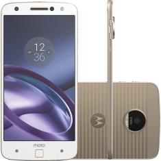 Smartphone Moto Z Power & Camera Edition Dual Chip Android 6.0 Tela 5,5" 64GB Câmera 13MP - Branco