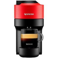 Máquina de Café Nespresso Vertuo Pop com Kit Boas-Vindas – Vermelha