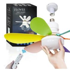 Ventilador De Teto Com 3 Tom Luz 30w Bocal E27 Com Controle - FAN-FHT