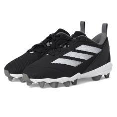 adidas Tênis unissex infantil Adizero Instinct Md K (infantil/criança pequena), Preto/Branco/Cinza Team, 16