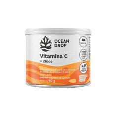 Vitamina C + Zinco Ocean Drop 30 Gomas Sabor Limão