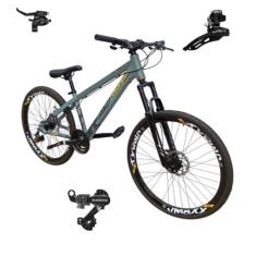 Bicicleta Vikingx Aro 26 Tuff 30 Aluminio Unissex Cambio Shimano Daint