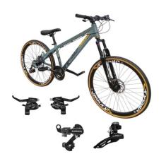 Bicicleta Vikingx Aro 26 Tuff 30 Aluminio Unissex Cambio Shimano Daint