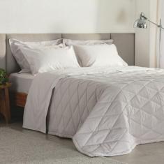 Jogo de Cama Casal Percal 180 Fios Buddemeyer Basic Percalle 100% Algodão Penteado Bege 4 peças