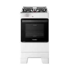 Fogão de Mesa Esmaltec 4 Bocas T4IAB Ideal Top - 4122 Acendimento Automático, Branco, Bivolt