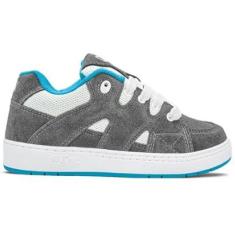 Tênis Qix Plaza Grafite Azul Turquesa-Unissex