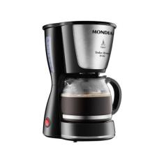 Cafeteira Elétrica Dolce Arome Mondial Preto e Inox 550W C-30 18X, Pre