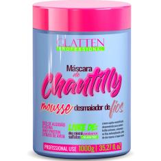 Glatten Professional Chantilly - Máscara Mousse Desmaiador de Fios 1kg 