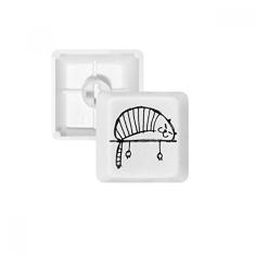 Lazy Stripe Cat Lying Line teclado mecânico PBT kit de atualização para jogos