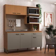 Cozinha Compacta 5 Portas 1 Gaveta Evelin Móveis Sul