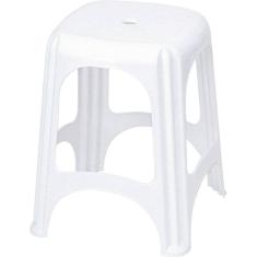 Banqueta de Plástico Niterói Branca 100Kg Tramontina