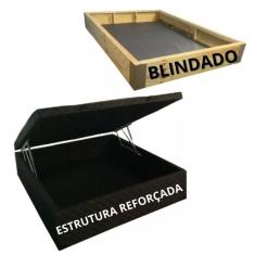 Cama base baú casal padrão - Super Reforçada 
