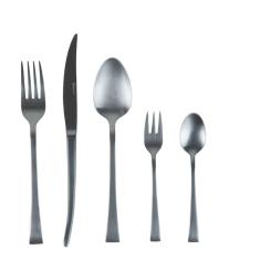 Faqueiro 30 Peças Berna de Aço Inox Preto Fosco 71516 Wolff