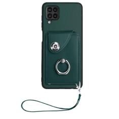 Para Samsung Galaxy A12, capa carteira com suporte para cartão, capa de couro com cartões solts (8 cartões), suporte de anel de rotação de 360° para mulheres e homens, capa de presente para Samsung