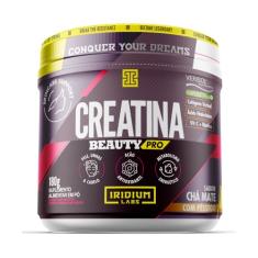 Iridium Labs, Creatina Beauty Pro - 180g - Iridium Labs Sabor:Chá Mate Com Pêssego;Tamanho:180g