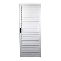 Porta palheta 2,10x60 lado DIREITO no alumínio branco