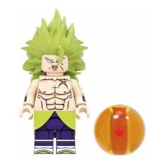 Boneco Blocos Montar Dragon Ball Super Broli Full Power