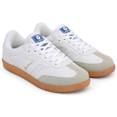 Tênis Feminino Casual Masculino Classic Retrô Street White Confort Sapatênis Vintage T-Samba 05-Unissex