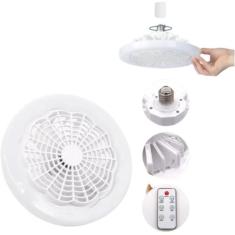 Ventilador de Teto com Luminária - Entrega Rápida - AL