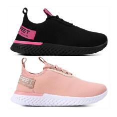 Kit 2 Tênis Femininos Esportivos Caminhada Lançamento - Original Feet,