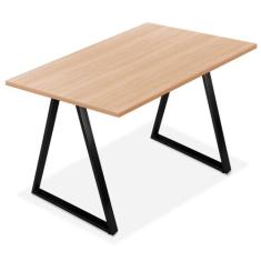 Mesa de Cozinha Jantar Escritório Home Office Mirage Tampo 100cm x 60c