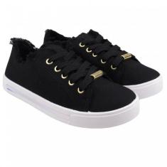 Tênis Molekinha, Preto, 34