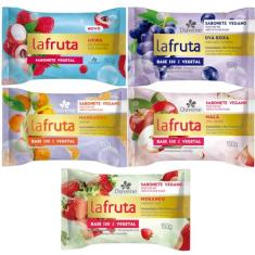 20UN La Fruta Sabonete Barra Vegetal 150G Davene (20)
