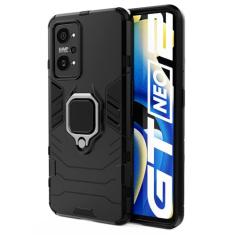 SORAKA Capa para realme GT Neo 3T 5G com suporte para anel Capa Slim Fit de TPU macio Capa realme GT Neo 3T 5G com placa de metal para suporte magnético de telefone para carro