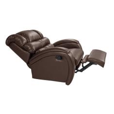 Poltrona Imperial Zero Wall Reclinável - Império Estofados, Marrom 310