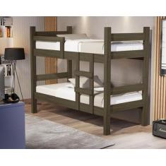 BELICHE LETICIA COM ESCADA E GRADE PROTEÇÃO VIRA 2 CAMAS SOLTEIRO -MDF