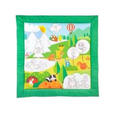 Tapete de Atividades Colorir as Estacões Chicco Verde, Colorido