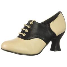 Ellie Shoes Sapato Oxford feminino 253-peggy, Preto, 8