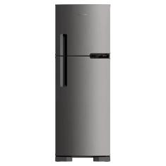 Refrigerador Brastemp Frost Free 375 Litros Duplex com Compartimento Extrafrio Inox BRM44HK - 220 Volts