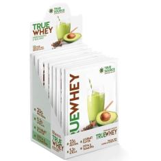 True Whey Display 320g (10 Sachês de 32g) - Hidrolisado e Isolado, Creme de Abacate com Nibs de Cacau