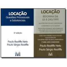 Locacao: Questoes Processuais E Substanciais    01 - Malheiros Editore