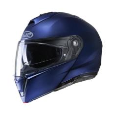 Capacete Hjc I90 Solid Azul Anodizado 63 [F016]