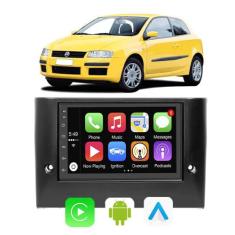 Kit Multimidia Carplay Android Auto Fiat Stilo 2003 A 2010 Em Diante 7