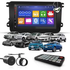 Kit Central Multimídia Universal Espelhamento Usb Mp5 2 Din Bluetooth 