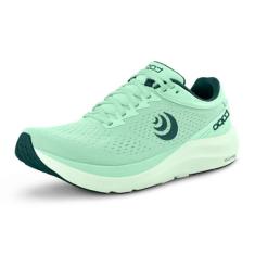 Topo Athletic Tênis de corrida feminino Phantom 3 confortável leve 5 mm Drop Road Tênis esportivo para corrida na estrada, Menta/Esmeralda, 36