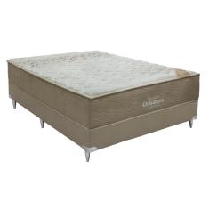 Cama Box e Colchão Viscomemory Casal (138x188) - Ortobom