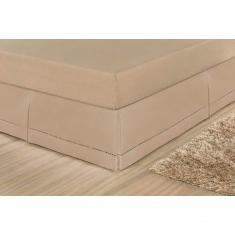 Saia Para Cama Box Casal Juliana - Cáqui