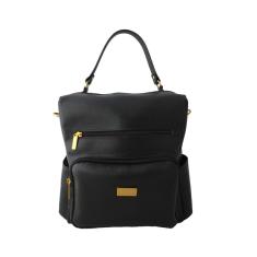 Mochila Feminina Topgrife Couro Preto