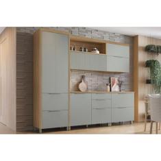 Cozinha Completa Marquesa 5 Peças (2 Aéreos + 1 Paneleiro + 2 Balcões)
