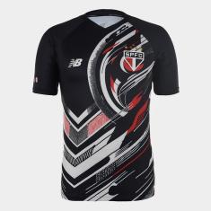 Camisa São Paulo 25/26 s/n Pré Jogo New Balance Masculina-Masculino