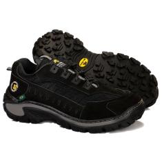 Tênis Adventure Masculino Couro Trilha Aventura Conforto-Masculino