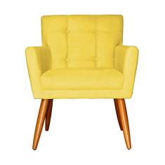 Poltrona Decorativa Onix Suede Cores - DS Estofados