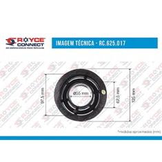 Polia Compressor Sanden 709 7H15 Canal 2A 125Mm