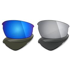 2 pares de lentes polarizadas de reposição para óculos de sol Oakley Bottlecap – Opções